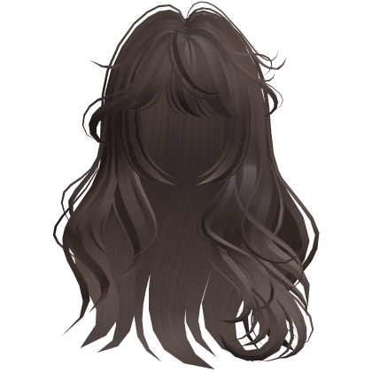 Light Brown Lush Wavy Anime Hair 
