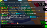 Mark's groups to sell for robux.