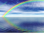 Rainbows on land