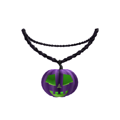 Halloween Purple Pumpkin Chain