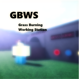 grass burning working station.