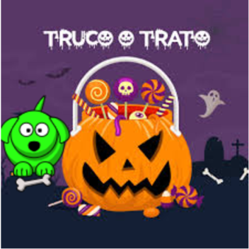 green Dog a Festejar halloween