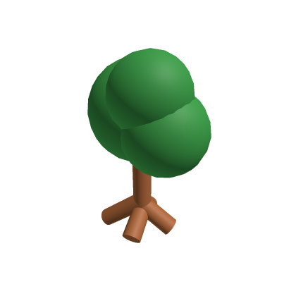 Normal Low poly Tree
