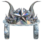 New Year's Diamond Fedora + Crown + Horns 💎