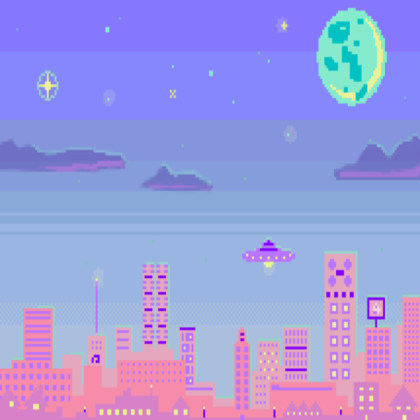 Pixel night Roblox decal