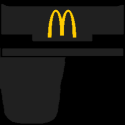 McDonalds Visor Texture for RHS Roblox decal