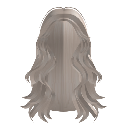 Stunning Long Wavy Mermaid Hair (Platinum) Roblox item