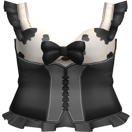 cute milk cow dress