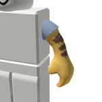 Blue Collar Cat Left Arm