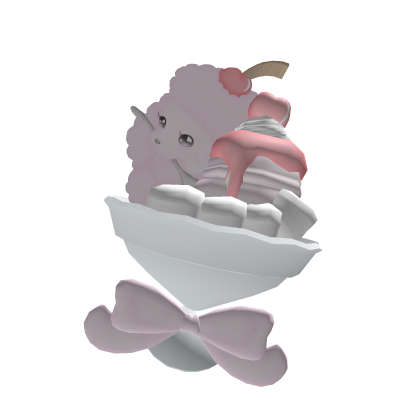 ꒰ kawaii icecream sundae yummy poodle puppi cup ꒱
