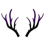 Purple Eerie Antlers