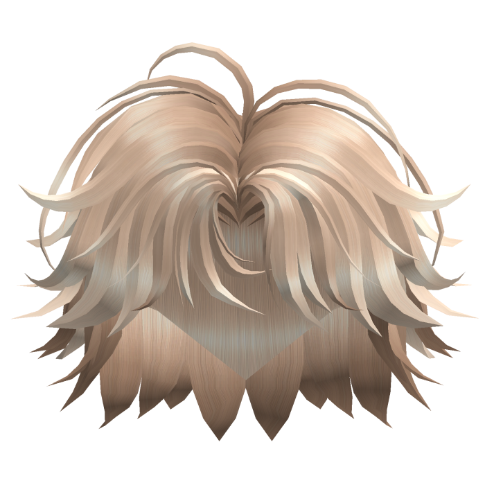 Short Blonde Messy Hair • DD17