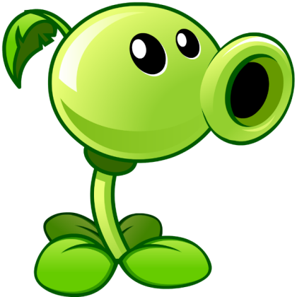 Peashooter (Transparent) Roblox decal