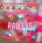 . - haileys apparel - .