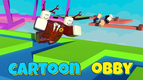 Cartoon Obby!! 🏃‍♂️ 575 Stages!