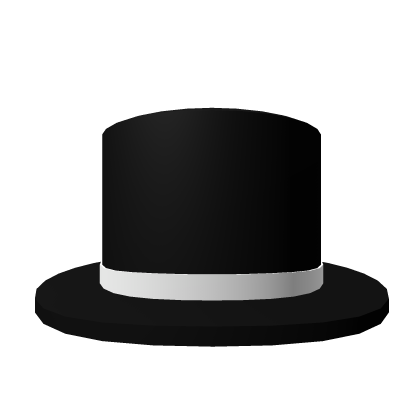 Black Top Hat Roblox item