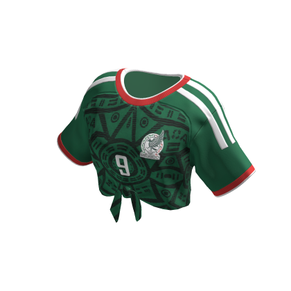 Raul 2026 Home Mexico Tied Up Football Shirt thumbnail