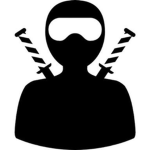 Ninja and friend group