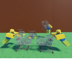 crazy carts 3d icon