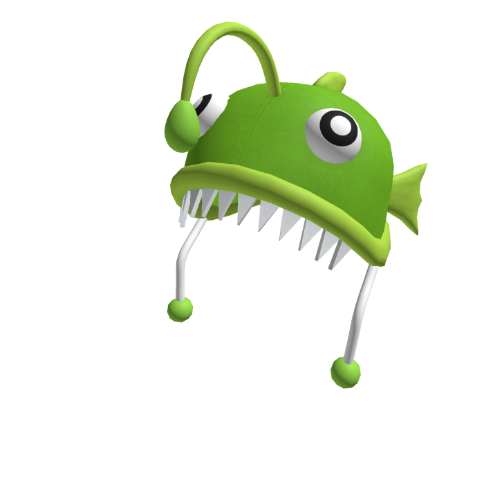 Fish hat (green)
