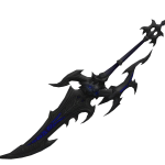 Skeletal Bone Splitter: Blue Glowing Demon