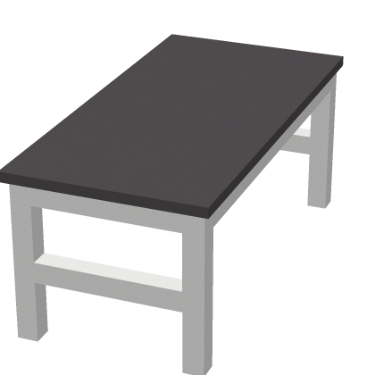 Lab Table Modern Interior Clean Set