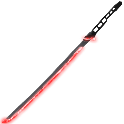 [Glowing] Red Cyber Katana