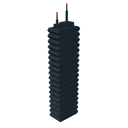 [NEW!] Cyberpunk Tower City Futuristic Neon Tech B