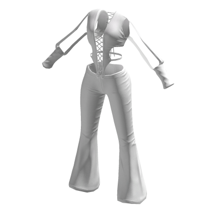 aprelle Y2k Long Sleeved Bodysuit White