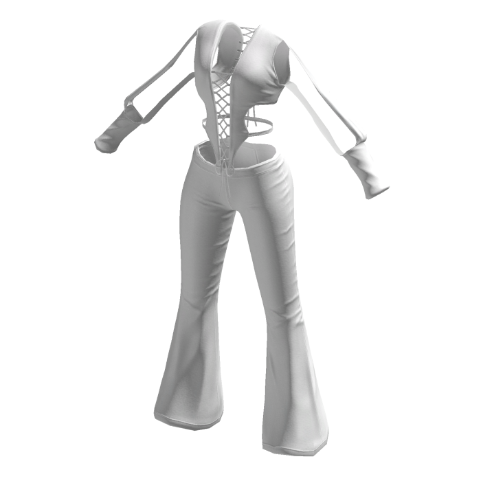 aprelle Y2k Long Sleeved Bodysuit White