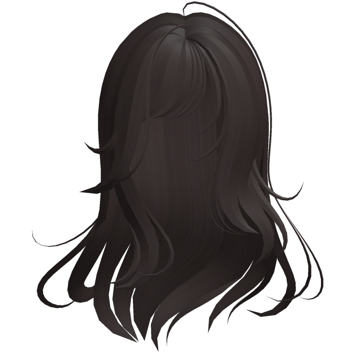messy moe windy ethereal long hair brown