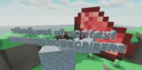 steak out of context's 1 MILLION celebration! 🎉