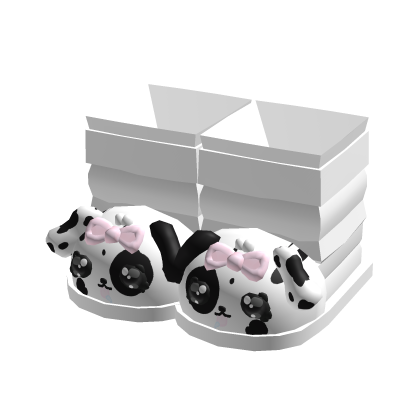 ୨ৎ cutest little dalmatian puppy slippers + socks