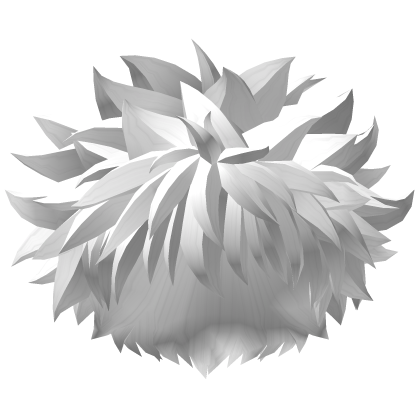 White Fluffy Zoldyck Hair