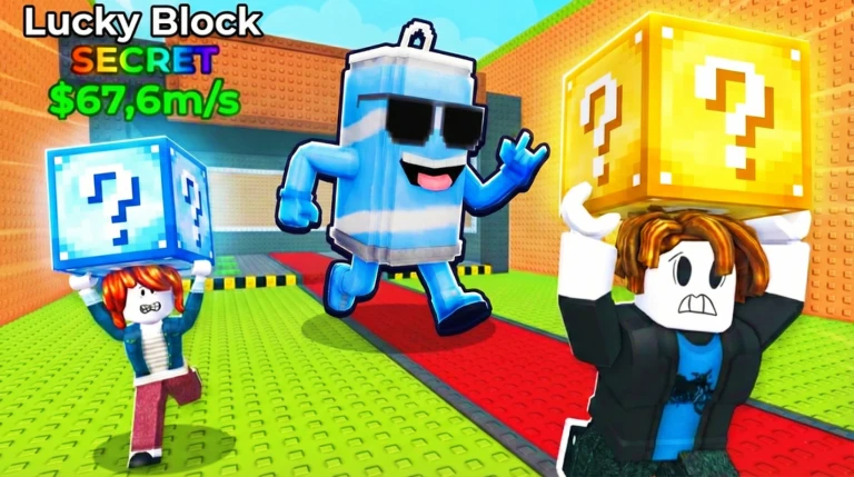 Steal Lucky Block From Guards 🧠