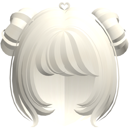 ♡ ៸៸ cute bob with fluffy buns in blonde
