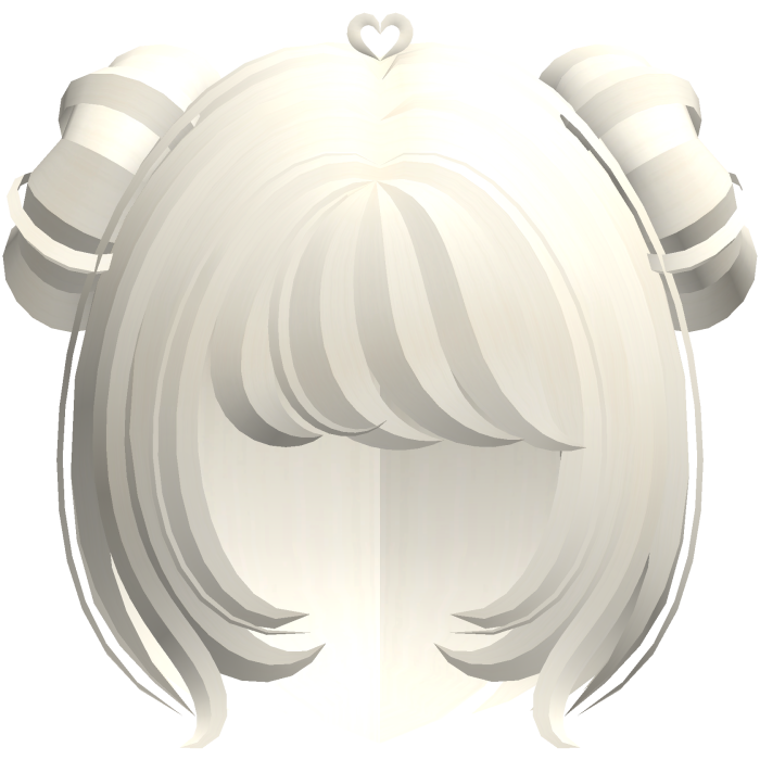 ♡ ៸៸ cute bob with fluffy buns in blonde