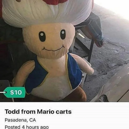 todd  from mario carts Roblox decal