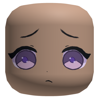 Soft Melancholy Doll Gaze