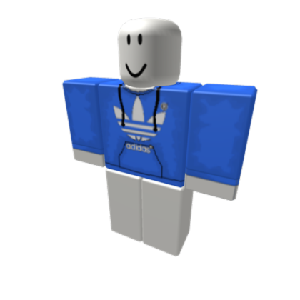 Blue Adidas Hoodie Roblox decal