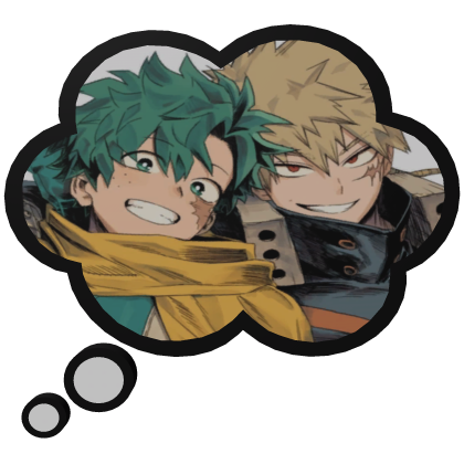 Deku and Bakugo MHA | Thinking Bubble 