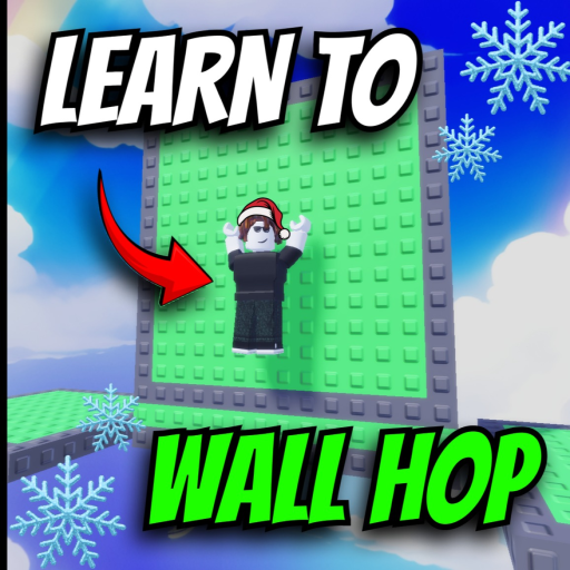 ❄️Learn To Wall Hop Obby! 🏃‍♂️ official Roblox game thumbnail
