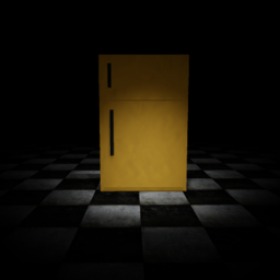 Giant Golden Mega Fridge