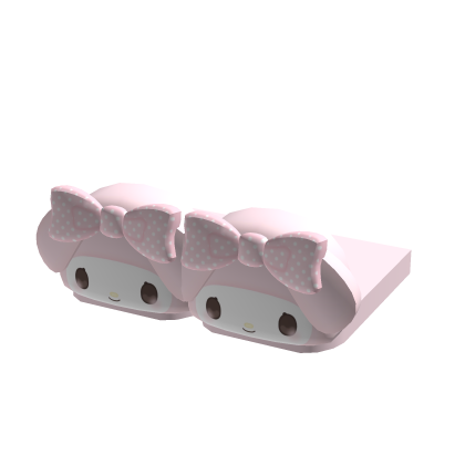 ꣑୧ ˚｡ 1.0 cutesi pink baby bunny melody slippers
