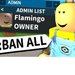 flamingo has admin icon