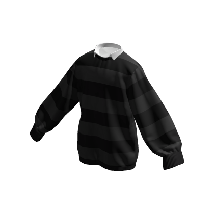 Oversized Striped Y2K Sweater
