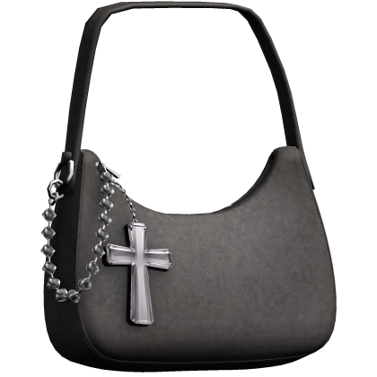Designer Shoulder Bag with Jesus Cross Charm thumbnail