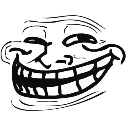 Troll face Roblox decal