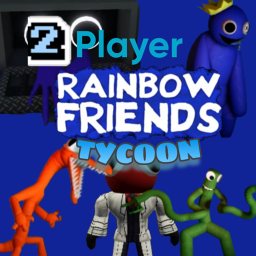 NEW! 2 Player Rainbow Friends Tycoon! 👻👻