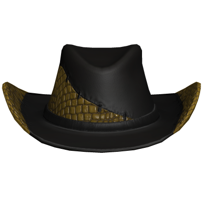 Snake Stitch Cowboy Hat